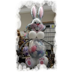 NEW 5 Foot Easter Bunny Balloons - Tummy filled with Treats and More!